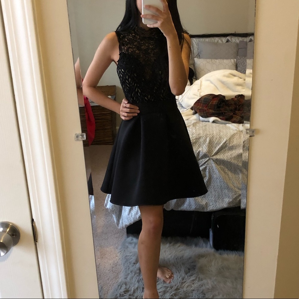 Black homecoming dress